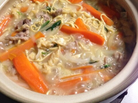 野菜たっぷり塩ラーメン